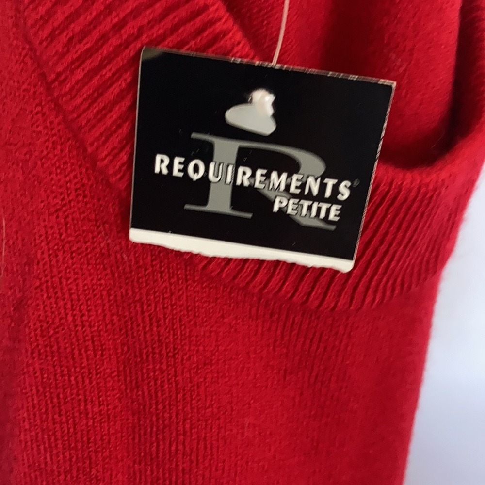 Vintage Y2K requirements red sweater SP - Picture 17 of 17